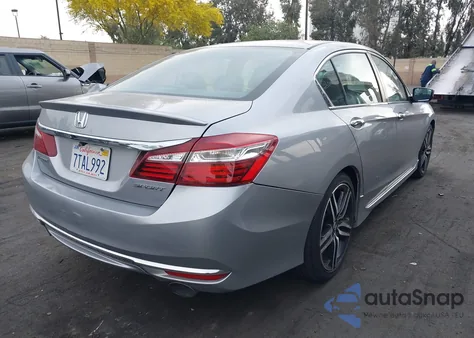2016 Honda Accord Sport from USA, damaged, VIN 1HGCR2F58GA204374